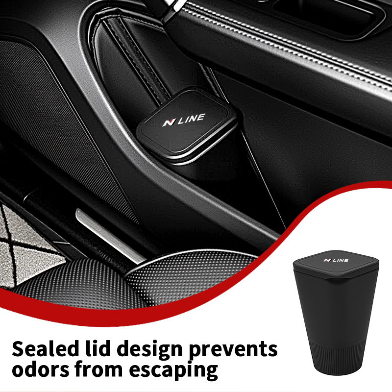 Silicone Car Door Storage Tras - Waterproof Car Trash Can With Lid 评论和价格