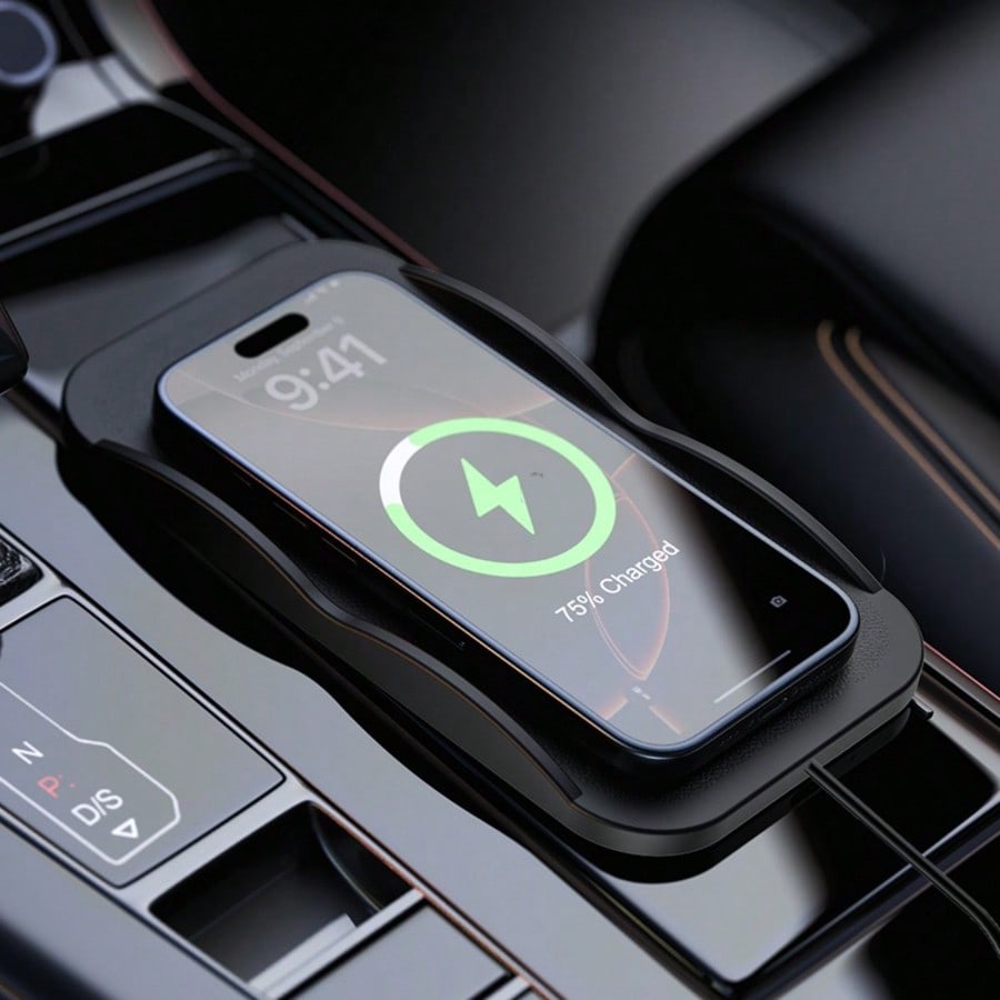 Tafdiur 1-Piece Silicone Squar - Wireless Car Charger Mount Fast Charging 评论和价格