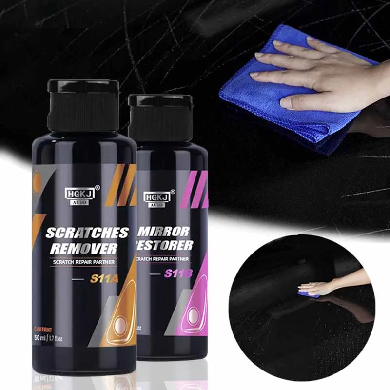 HGKJ-S11 Car Scratches Remover - Car Scratch Repair Polishing Wax Paste 评论和价格