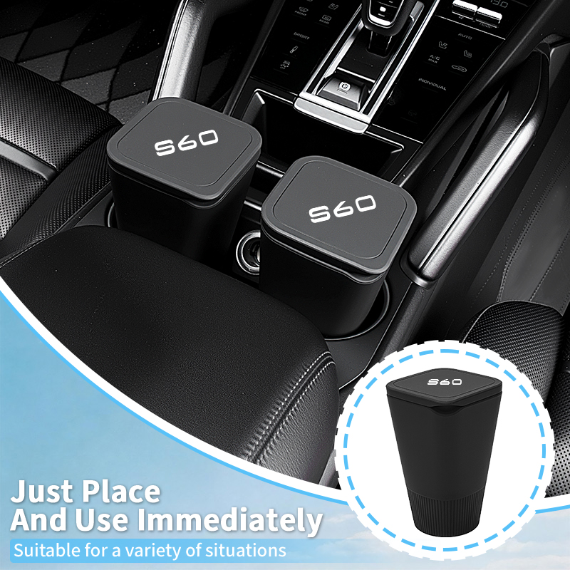 Silicone Car Door Storage Tras - Waterproof Car Trash Can With Lid 评论和价格