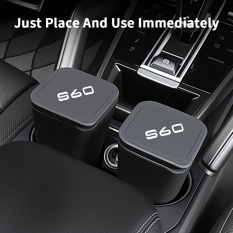 Silicone Car Door Storage Tras - Waterproof Car Trash Can With Lid 评论和价格
