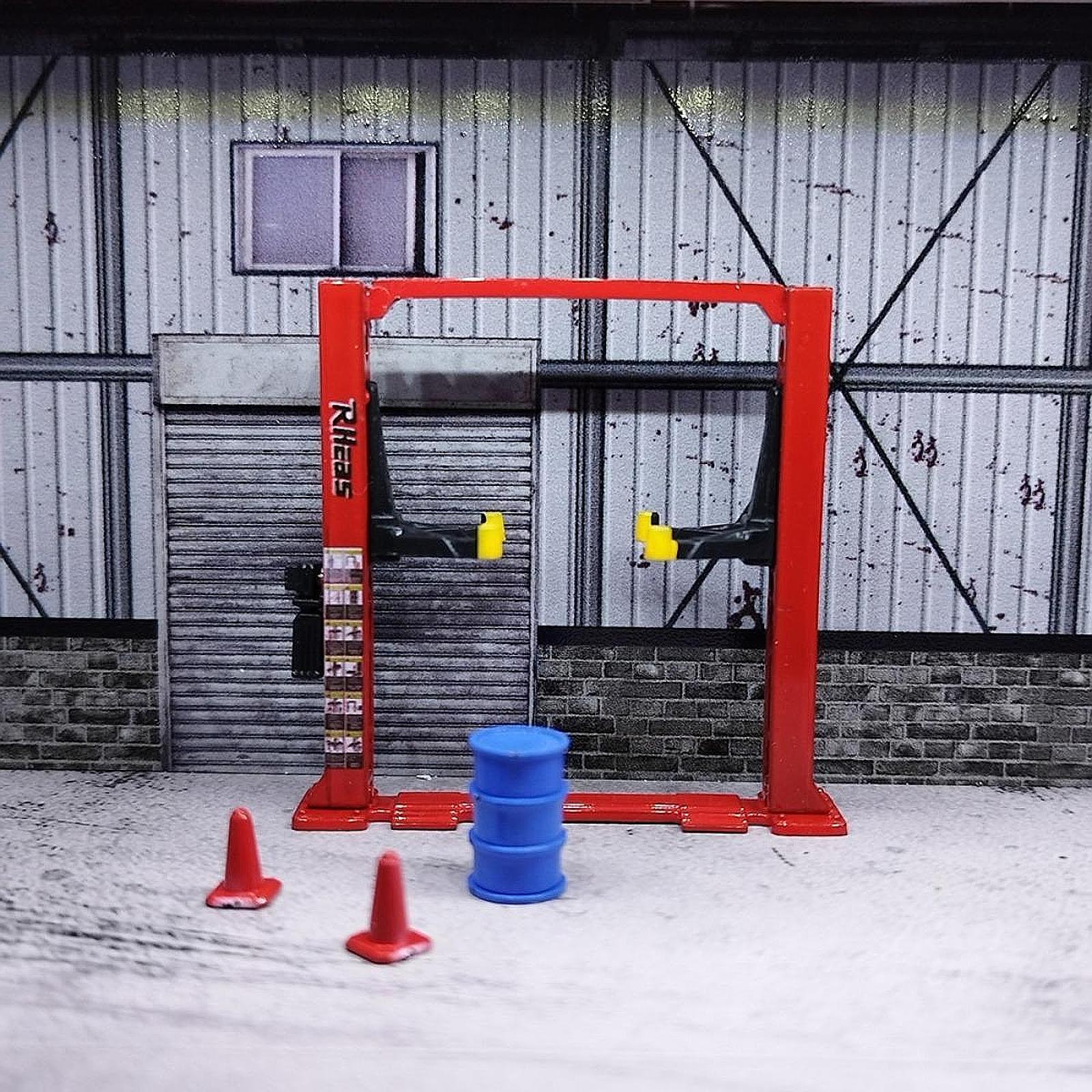 Miniature Garage Model Car Wor - Auto Repair Tools 评论和价格