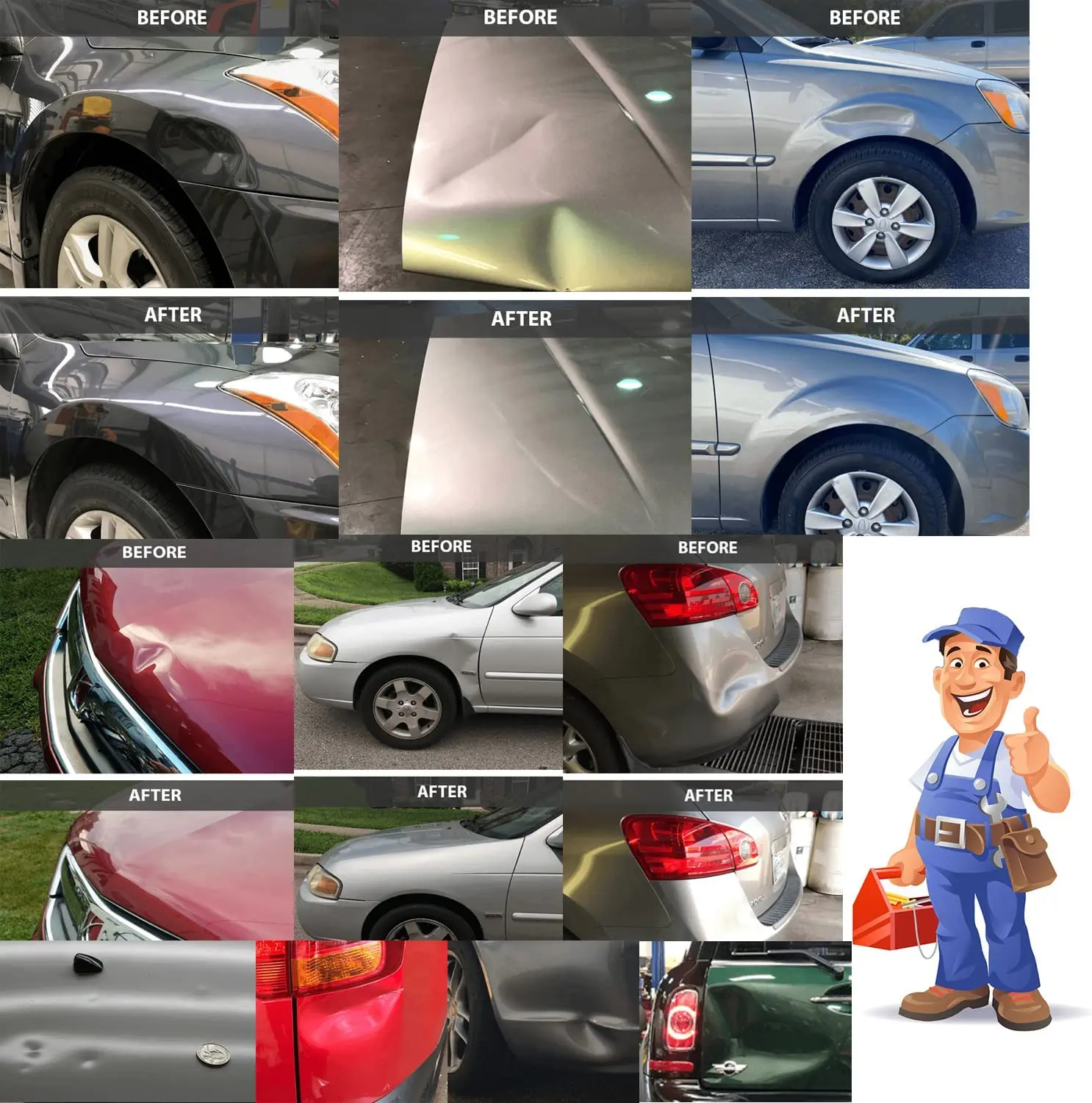 Car Dent Repair Puller, Car Re - Auto Repair Tools 评论和价格
