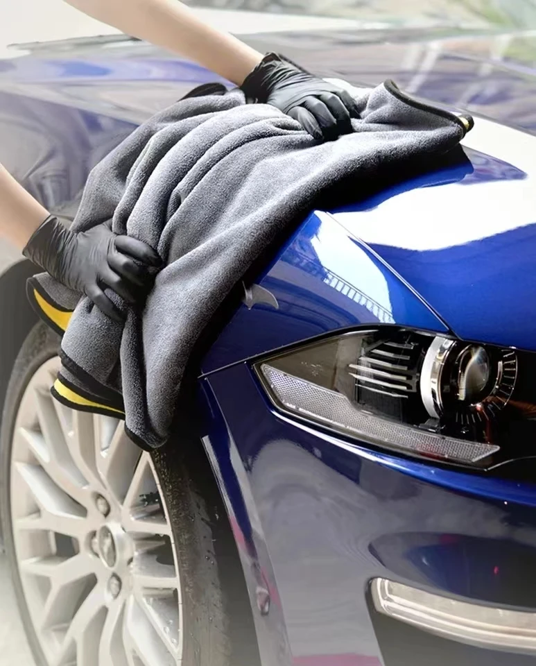 Microfiber Cleaning Towel Supe - Microfiber Car Drying Towel Super Absorbent 评论和价格
